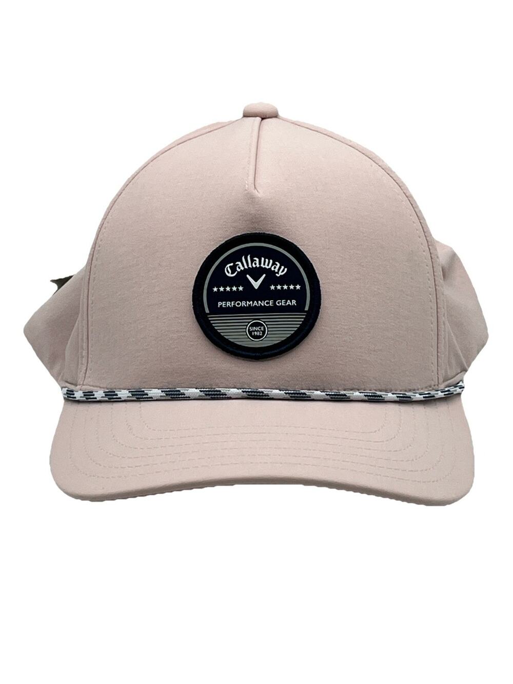 Callaway Golf Rope Cap Hat Bogey Free Pink Stretch Performance SnapBack New NWT